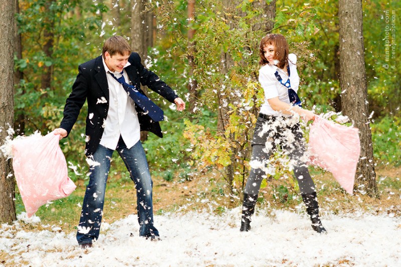 pillow-fight