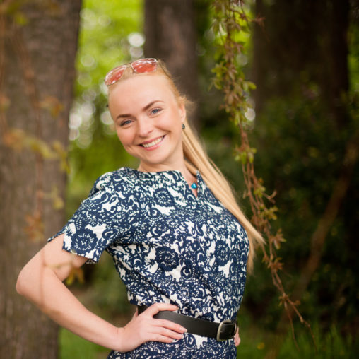 colorful portrait session